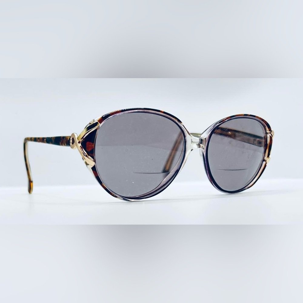 Vintage Kenmark Barbara Spring Brown Oval Sunglasses Frames Only
